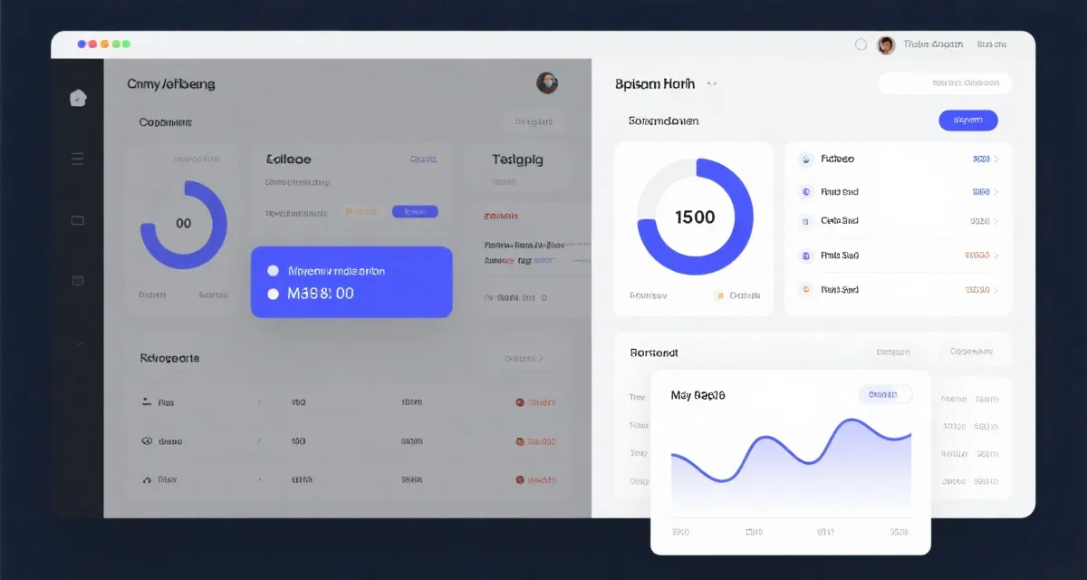 数据面板示意图